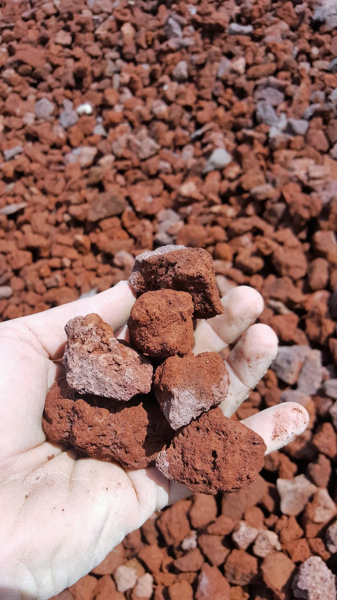 Red Lava Rock