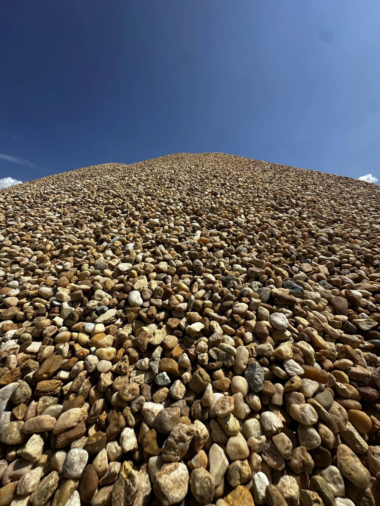 Brown River Rocks  ¾"